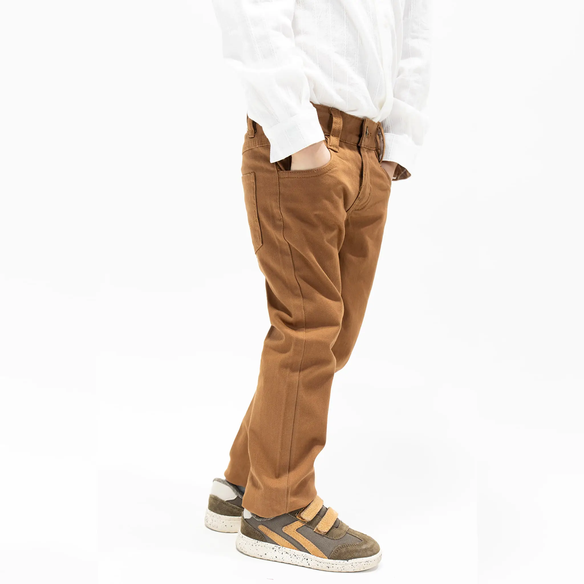 Boys Brown Pants